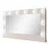 Nowoczesna toaletka z lustrem Basic kaszmir LED